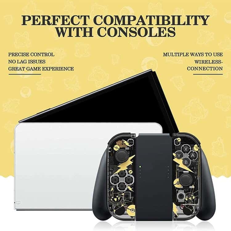 کنترلر Joy-Con Pair مخصوص Nintendo Switch – طرح بازی Pokemon — تصویر ۵