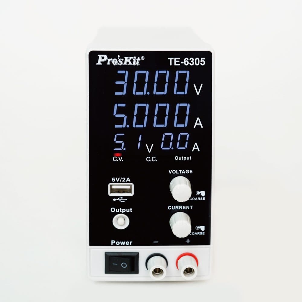 منبع تغذیه دیجیتال پروسکیت مدل ProsKit TE-6305G