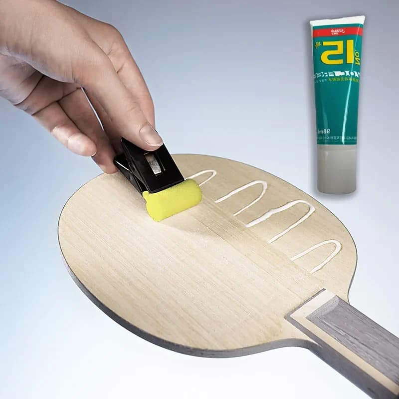 آماده سازی راکت با چسب دبل هپینس