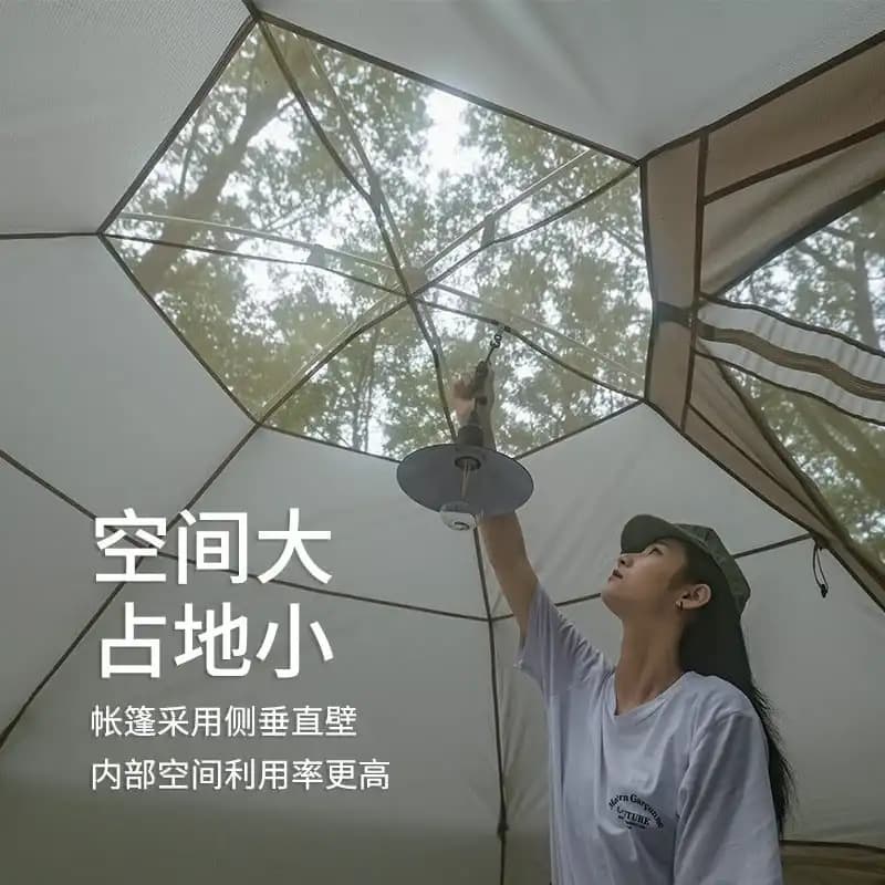 چادر کمپینگ ۴ نفره Naturehike NH21ZP001 | چادر گلمپینگ نیچرهایک — تصویر ۴