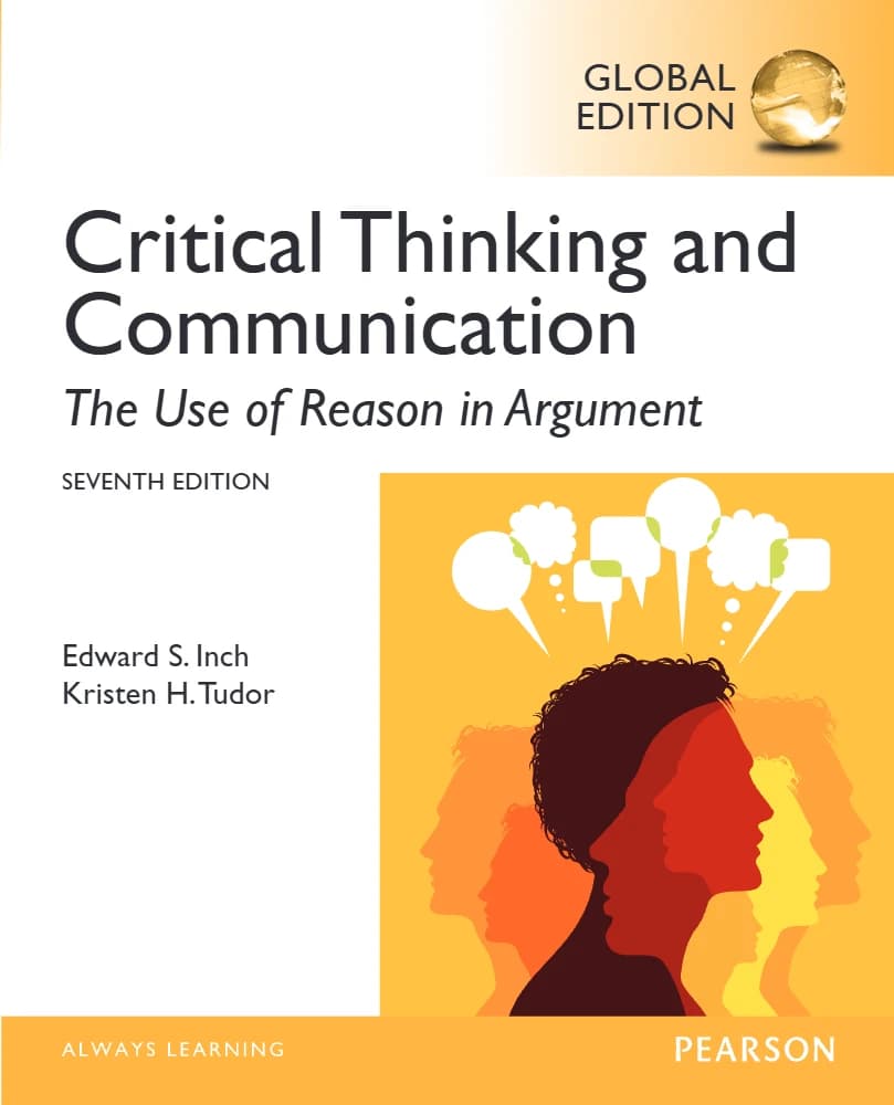 کتاب تفکر انتقادی و ارتباطات (Critical Thinking And Communication: The use of reason in argument) نسخه انگلیسی PDF
