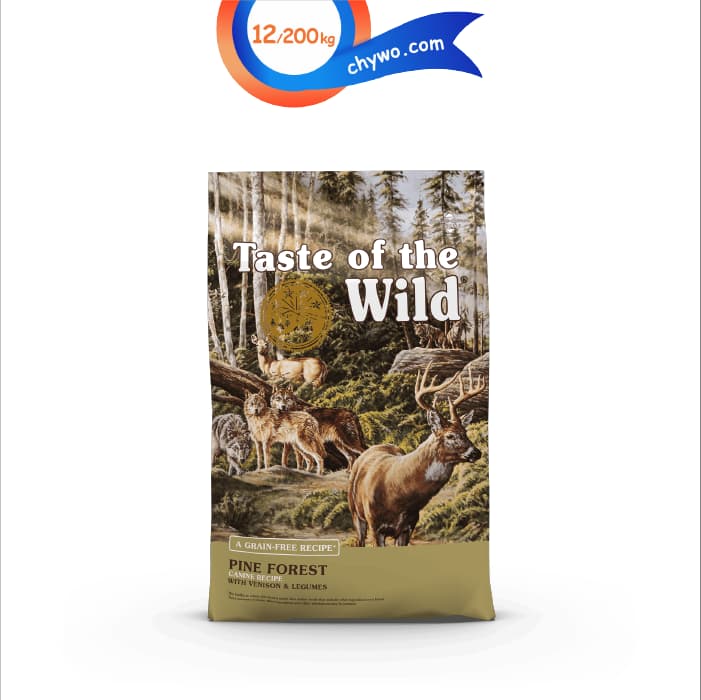 غذا خشک سگ تیست آف د وایلد طعم گوشت گوزن و حبوبات وزن 12/200 کیلوگرم Taste Of The Wild PF