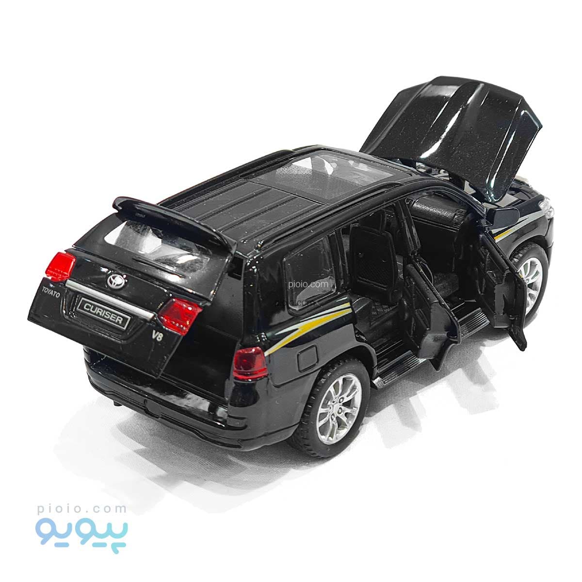ماکت ماشین فلزی تویوتا لندکروز V8 تک و عمده — تصویر ۳