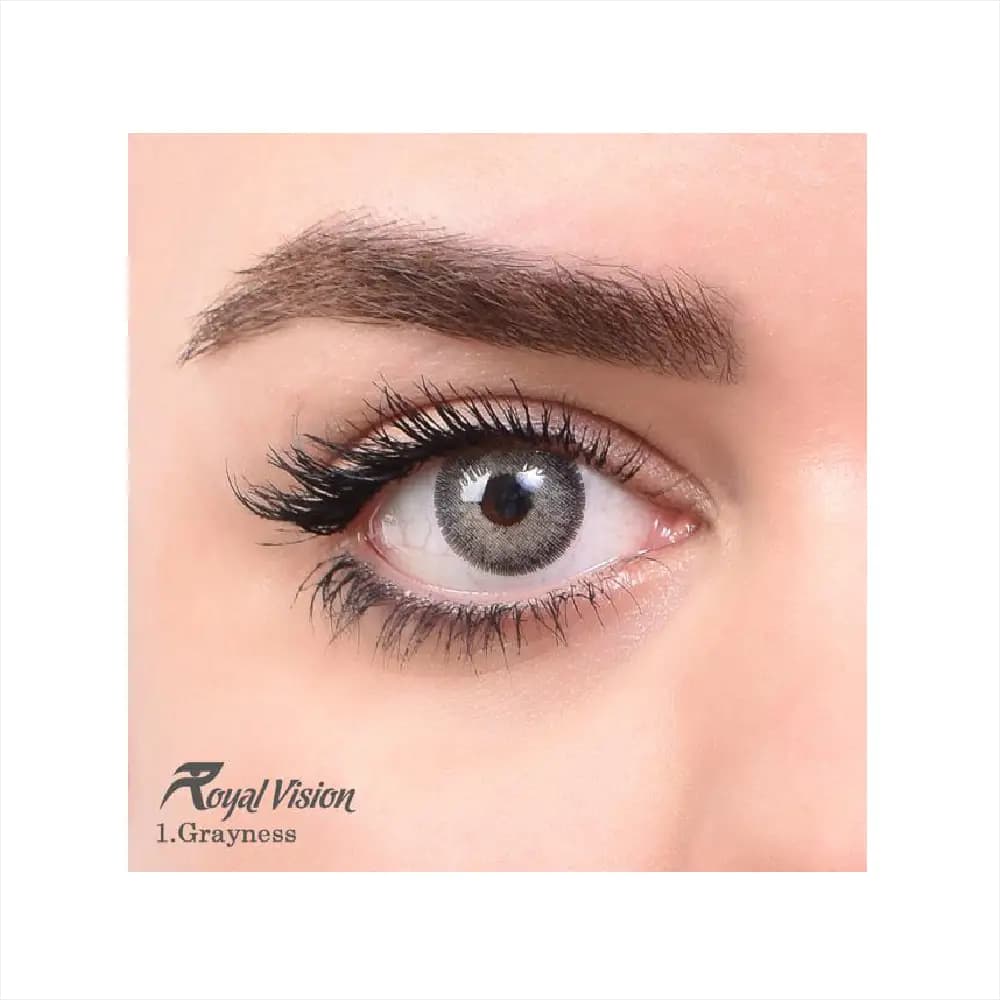 لنز رنگی رویال ویژن Royal Vision Daily Lens 01 Grayness
