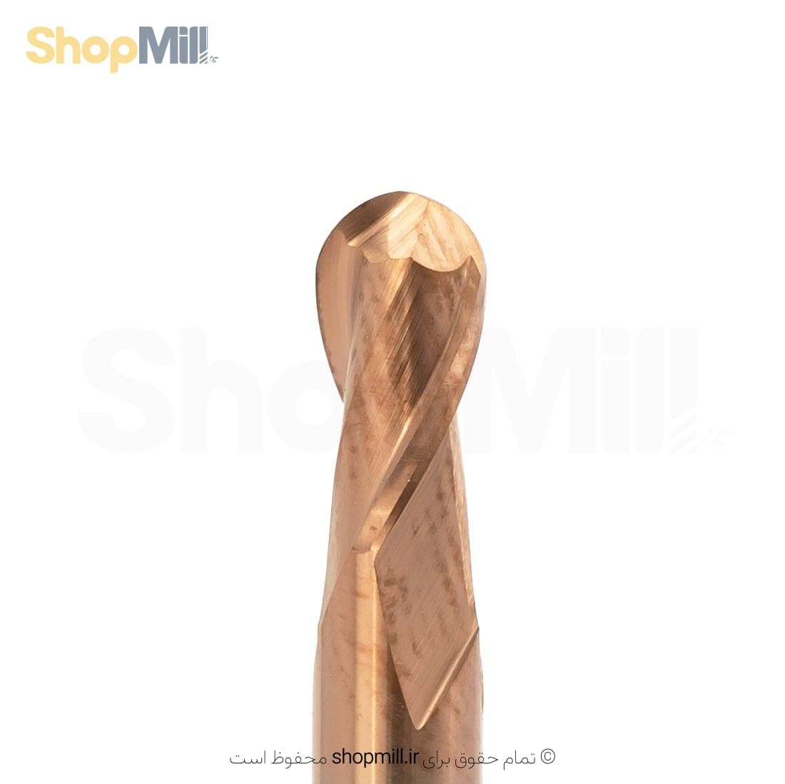 فرز انگشتی بال نوز الماس 4 ویلور مدل 2F-R2*8*4*50-55HRC — تصویر ۲