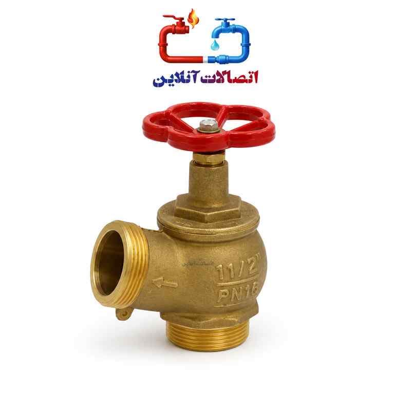 شیر آتشنشانی منبع بزرگ DIN سایز 11/2 اینچ — تصویر ۲