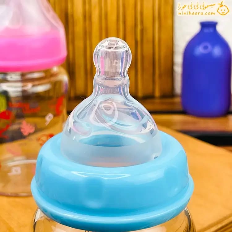 شیشه شیر پیرکس دهانه عریض بی بی لند464 — تصویر ۲