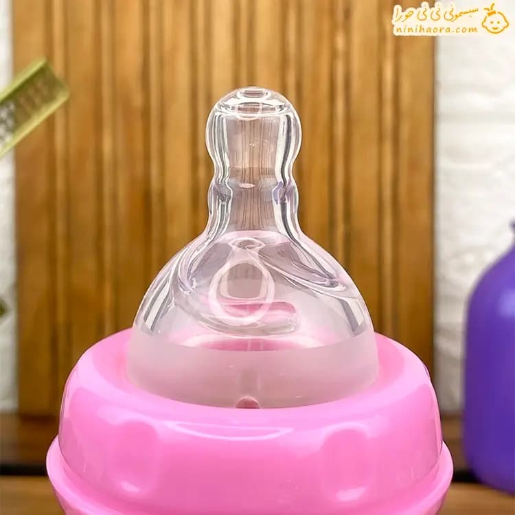 شیشه شیر پیرکس دهانه عریض 374 بی بی لند — تصویر ۴