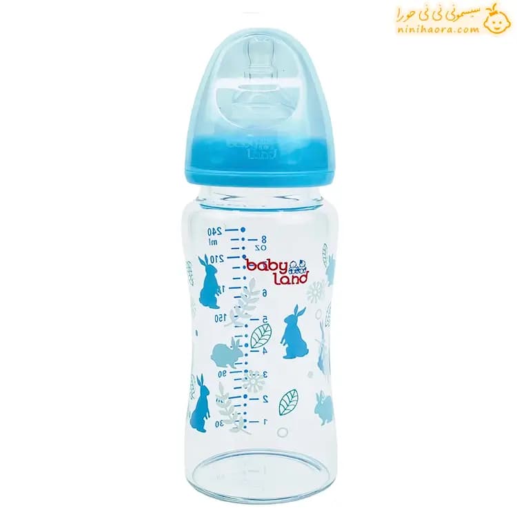 شیشه شیر پیرکس ۲۴۰ میل بی بی لند462