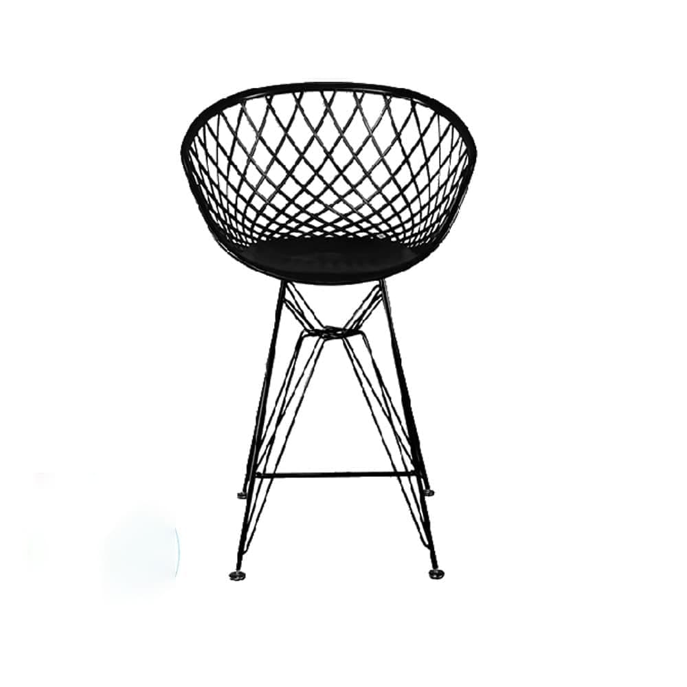 صندلی بامبو پایه بلند درختی فلزی BA660s بنیزان (استاتیک)