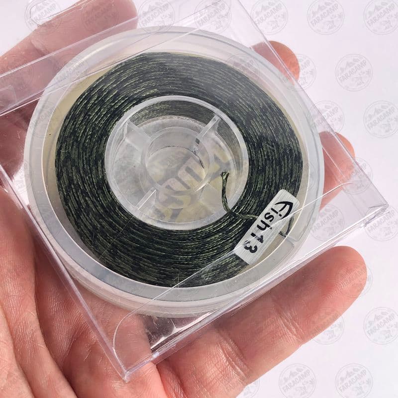 نخ لیدر کپوری ۲۰ متری Angry fish Leadcore 35LB Camo Green — تصویر ۳