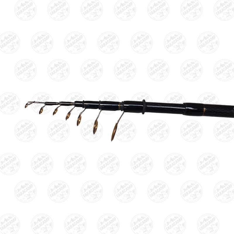 چوب ماهیگیری (لنسر) SHIMANO، کربن، CATANA 270، اکشن ۱۵-۴۰ گرم — تصویر ۵