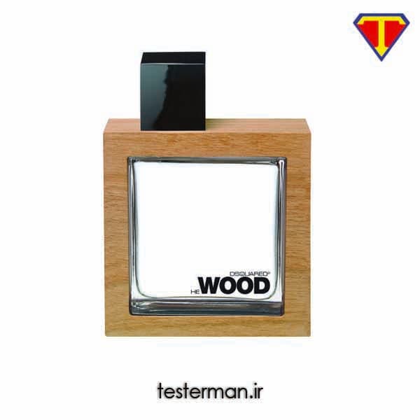 تستر ادکلن هی وود مردانه قهوه ای DSQUARED² He Wood