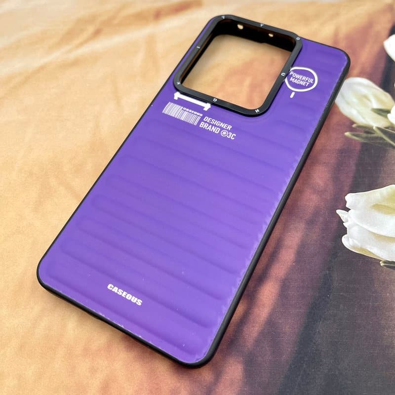 قاب گوشی Redmi Note 13 Pro 5G / Poco X6 شیائومی Core Lines طرح یانگ کیت ضد ضربه محافظ لنز برجسته بنفش کد 667227 — تصویر ۲