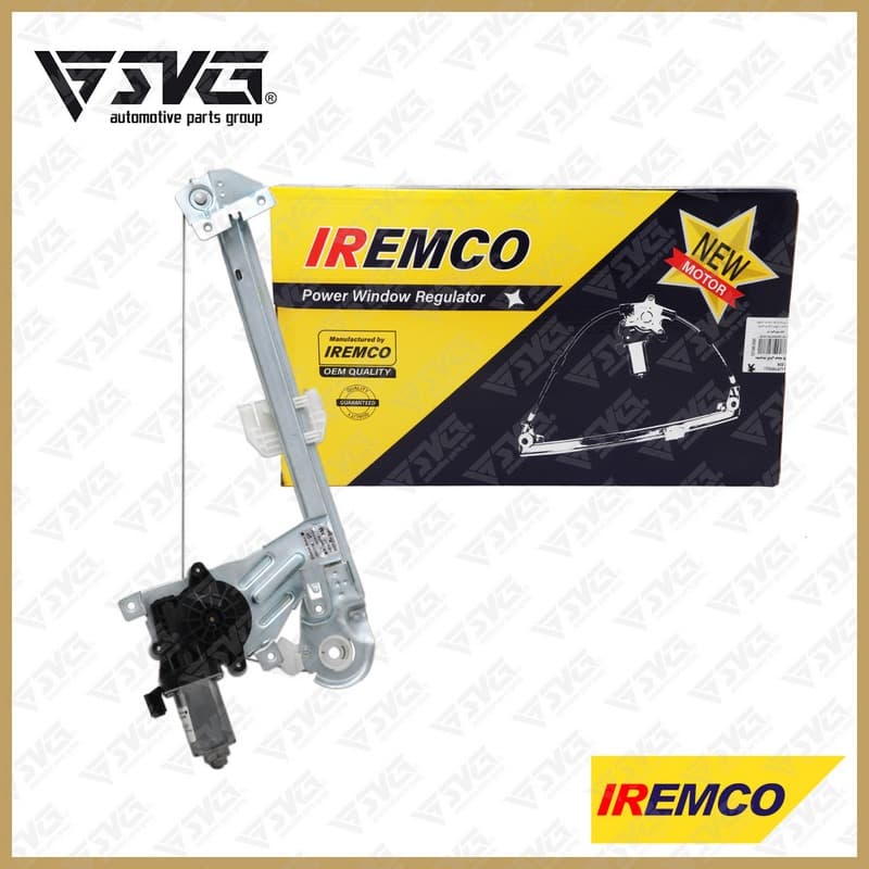 مجموعه کامل شیشه بالابر عقب راست پژو 206 امکو (EMCO/IREMCO)