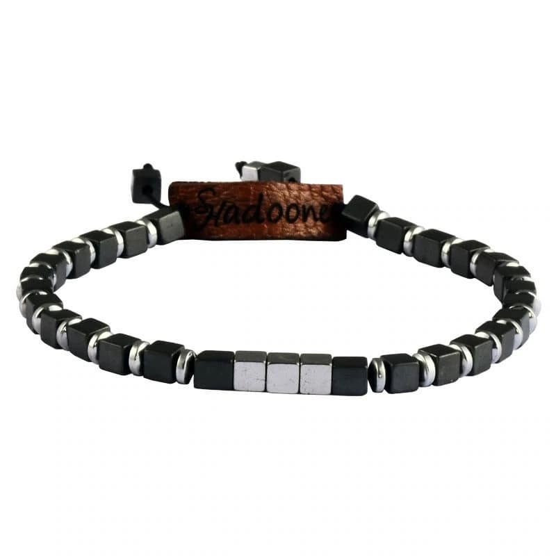 دستبند مردانه گالری شادونه مدل SH-028-HMR
