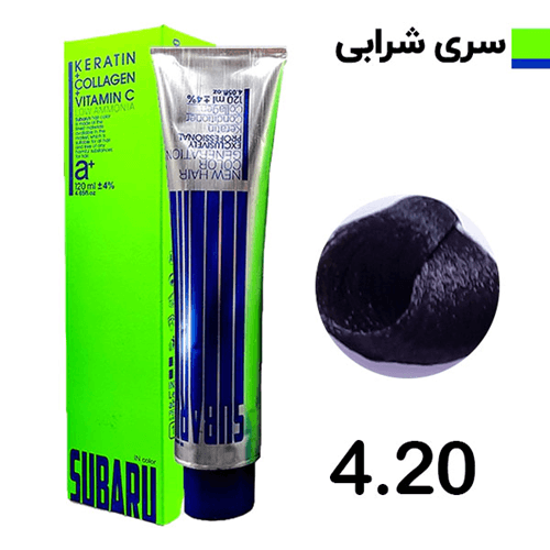 رنگ مو سوبارو 4.20