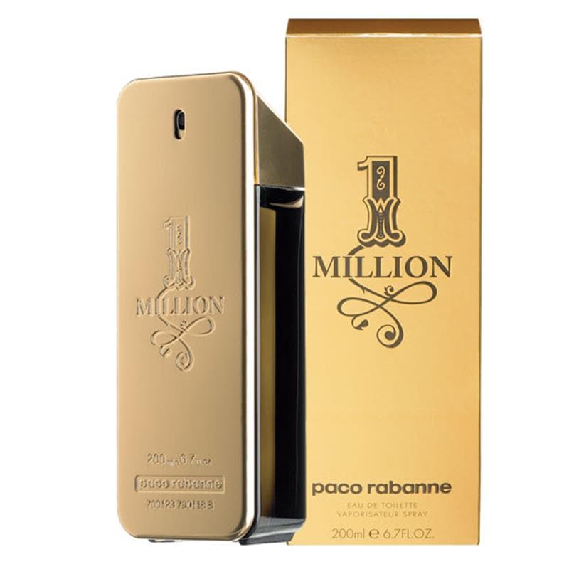 عطر ادکلن زنانه پاکو رابان مدل وان میلیون Paco Rabanne 1 Million حجم ۲۰۰ میلی لیتر | Paco Rabanne 1 Million Eau De Toilette For Men 200 ml — تصویر ۲