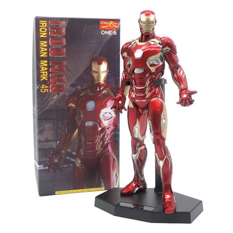 اکشن فیگور آیرون من برند Crazy Toys IRON MAN — تصویر ۷