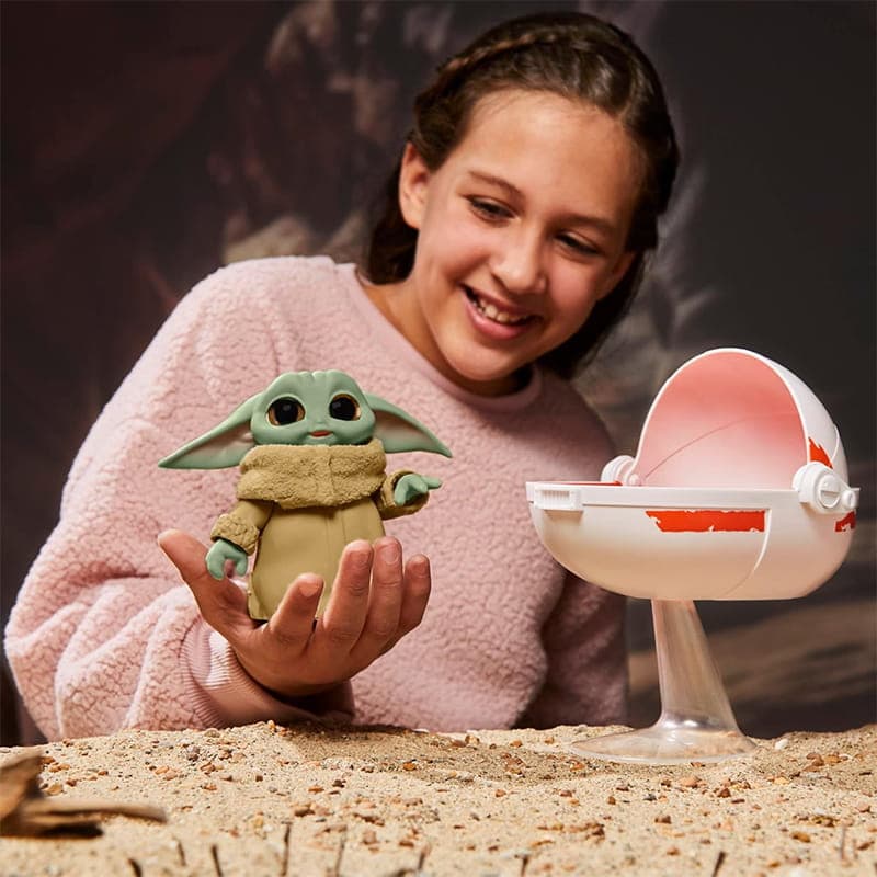 اکشن فیگور گروگو سوار بر کالسکه star wars — تصویر ۷