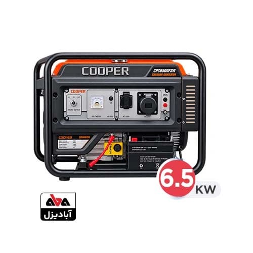 موتور برق بنزینی کوپر 5 کیلووات مدل CP6500