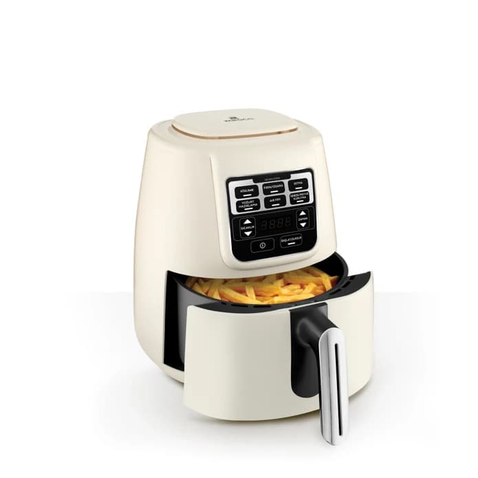 هواپز و سرخ کن بدون روغن سفید کاراجا Karaca Air Pro Cook Köz XL Airfryer Starlight — تصویر ۵