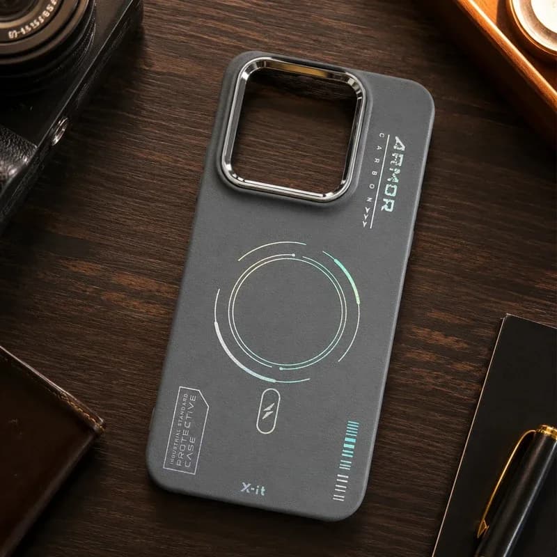 کاور مدل Mofix مناسب برای گوشی Honor X7D (خاکستری) — تصویر ۲
