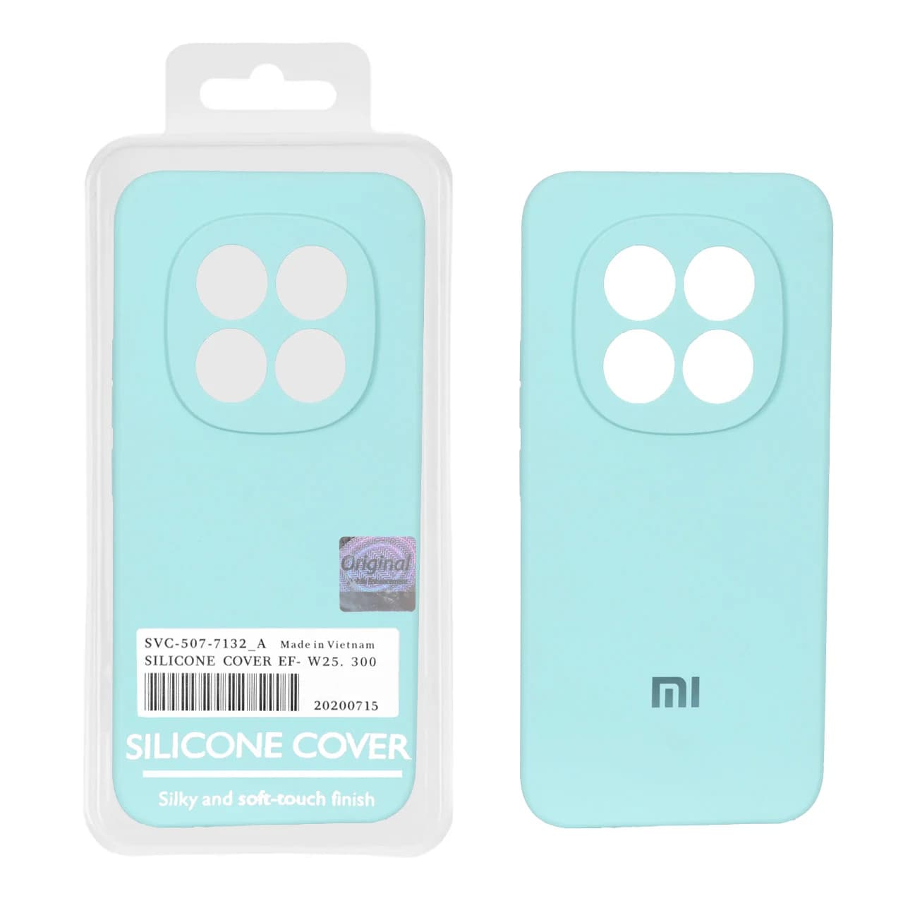 قاب سیلیکونی پاک کنی اورجینال Master Quality مدل Xiaomi Redmi Note 15 Pro Plus — تصویر ۷