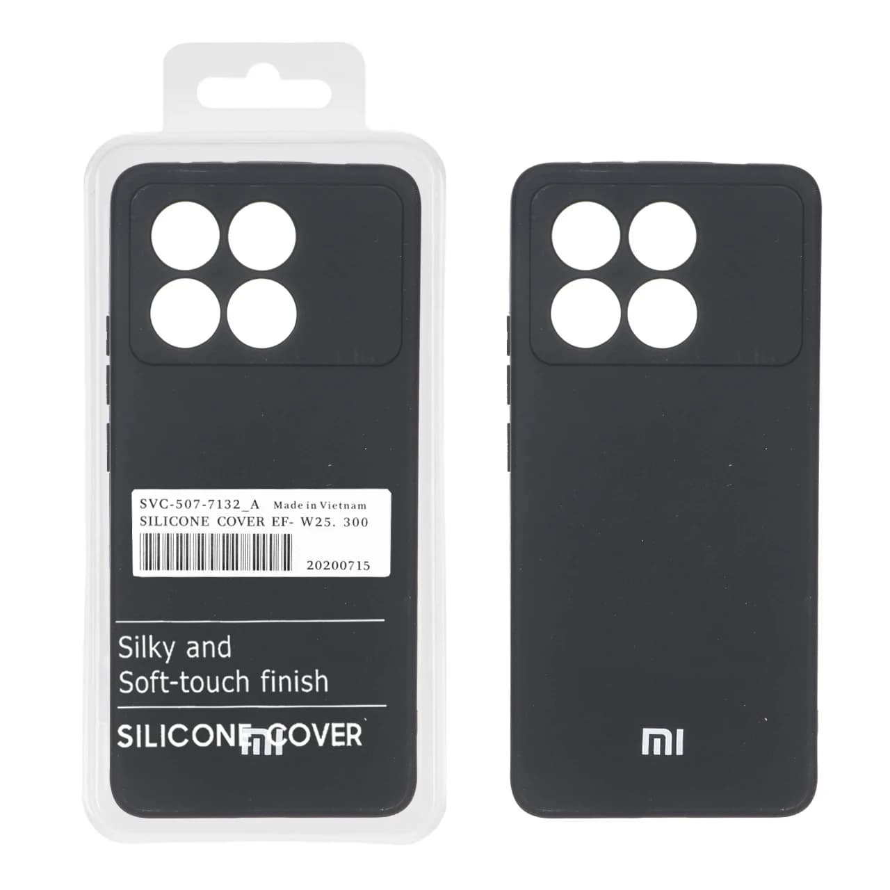 قاب نیو سیلیکون محافظ لنزدار RFF مدل Xiaomi Poco X6 Pro 5G / Redmi K70E — تصویر ۳