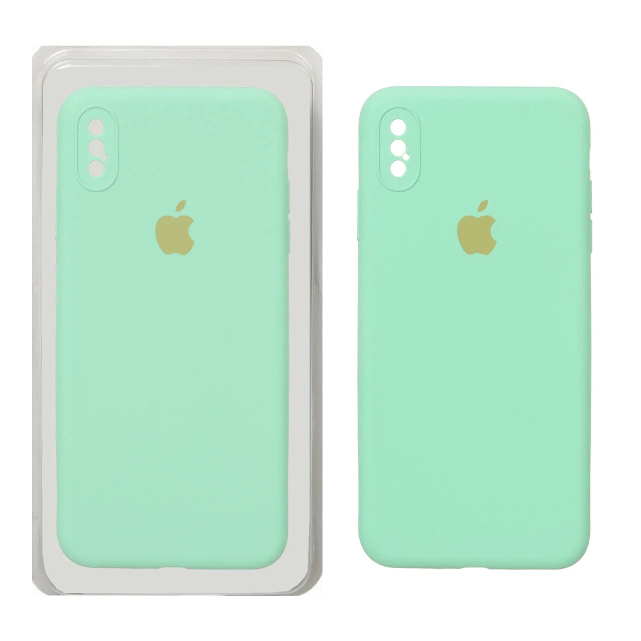قاب سیلیکونی پاک کنی محافظ لنزدار اورجینال Apple iPhone X Max / iPhone XS Max — تصویر ۳