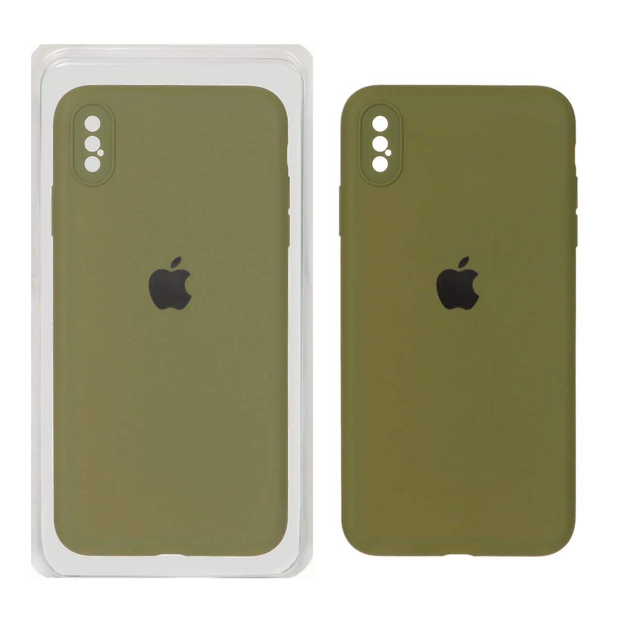 قاب سیلیکونی پاک کنی محافظ لنزدار اورجینال Apple iPhone X Max / iPhone XS Max — تصویر ۵