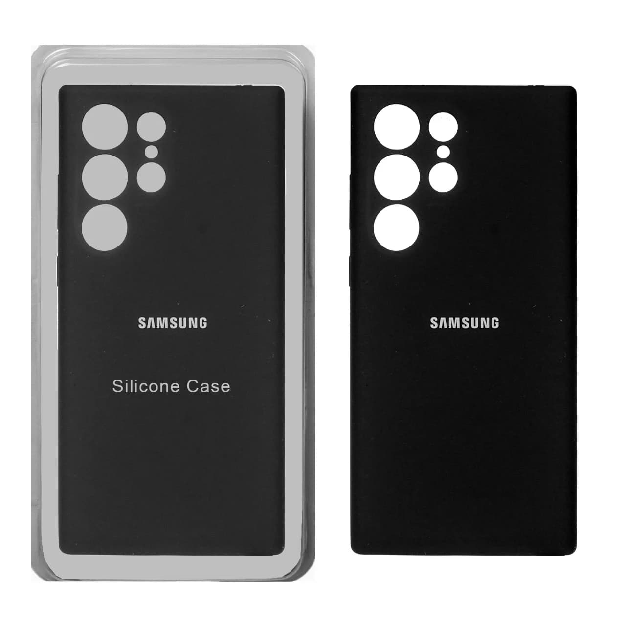 قاب سیلیکونی پاک کنی محافظ لنزدار اورجینال Samsung Galaxy S23 Ultra