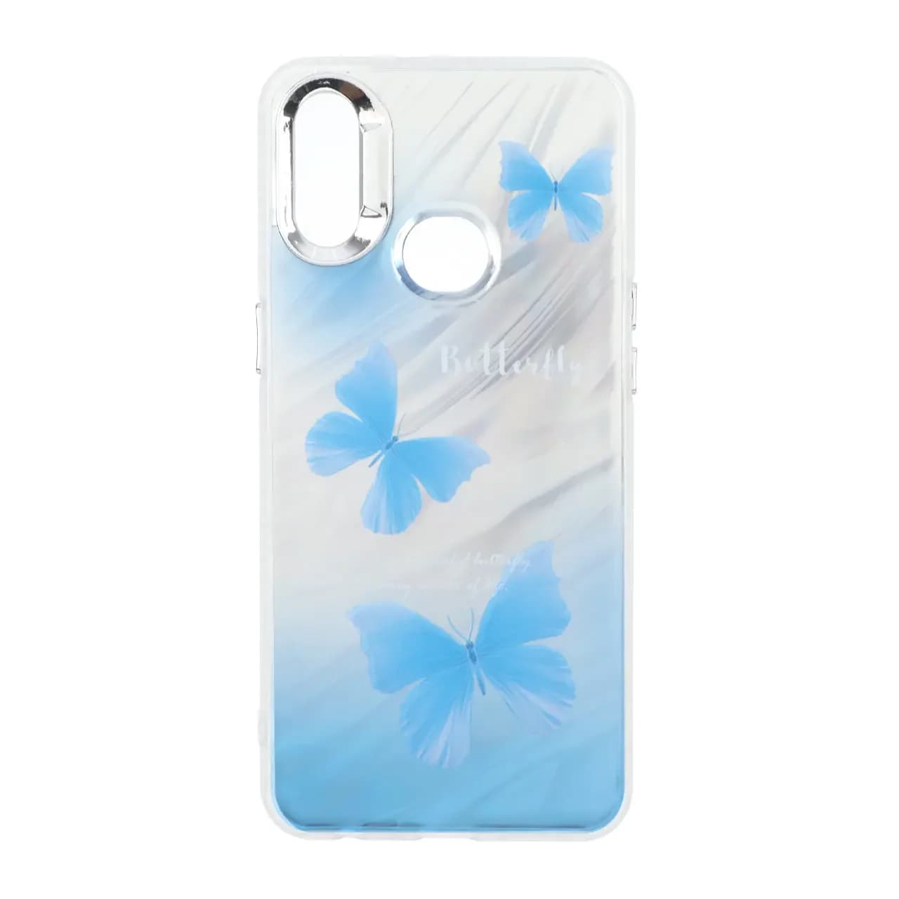 قاب Pucker هفت رنگ دور ژله ای مات لنز کروم Samsung Galaxy A10s — تصویر ۴
