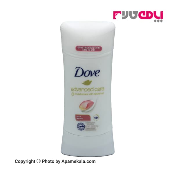 استیک ضد تعریق برند داو DOVE مدل بزرگ ADVANCED CARE ROSE PETALS