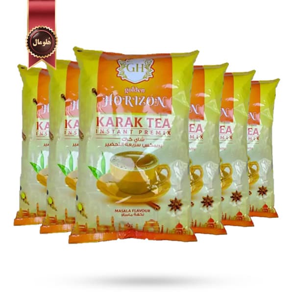 6 بسته چای کرک جی اچ GH مدل ماسالا Masala Flavor یک کیلویی (اورجینال)
