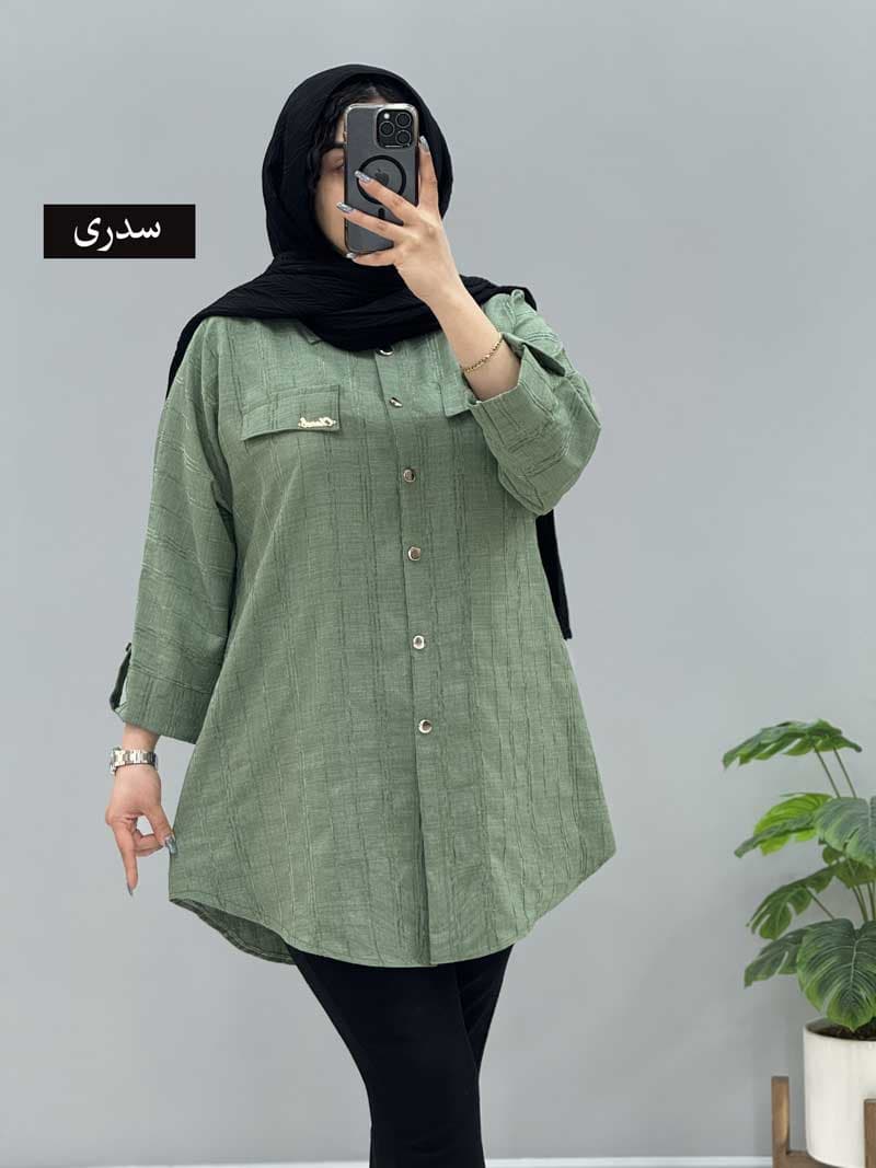 شومیز مانتویی الیسا کد 957229