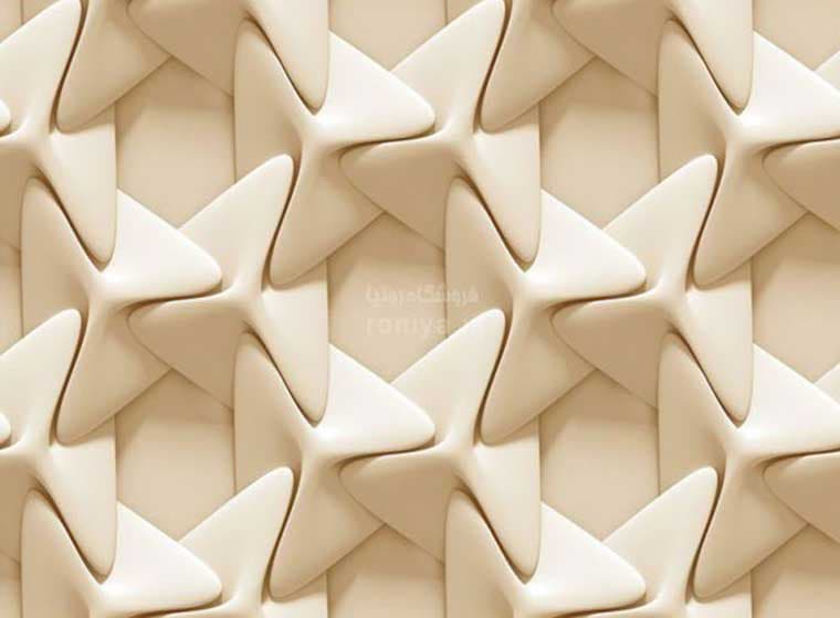 پوستر دیواری طرح برجسته هندسی کد 3D-115 — تصویر ۲