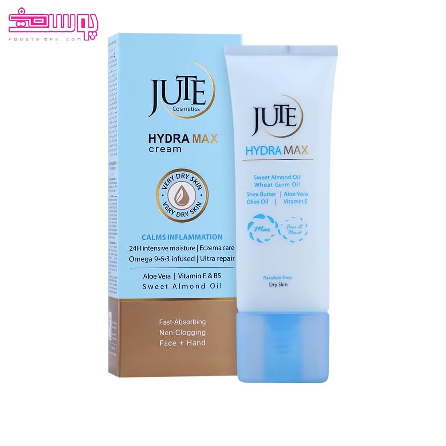 کرم مرطوب کننده ژوت مدل Hydra Max مناسب پوست خشک حجم 70 میلی لیتر — تصویر ۲
