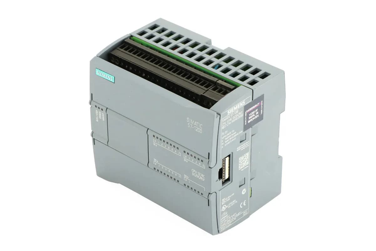 PLC زیمنس CPU 1214C کدفنی 6ES7214-1HG40-0XB0 — تصویر ۴