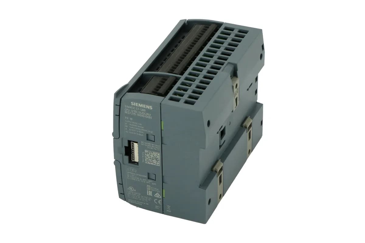 PLC زیمنس 1215C DC/DC/Relay HGکد فنی 6ES7215-1HG40-0XB0 — تصویر ۵