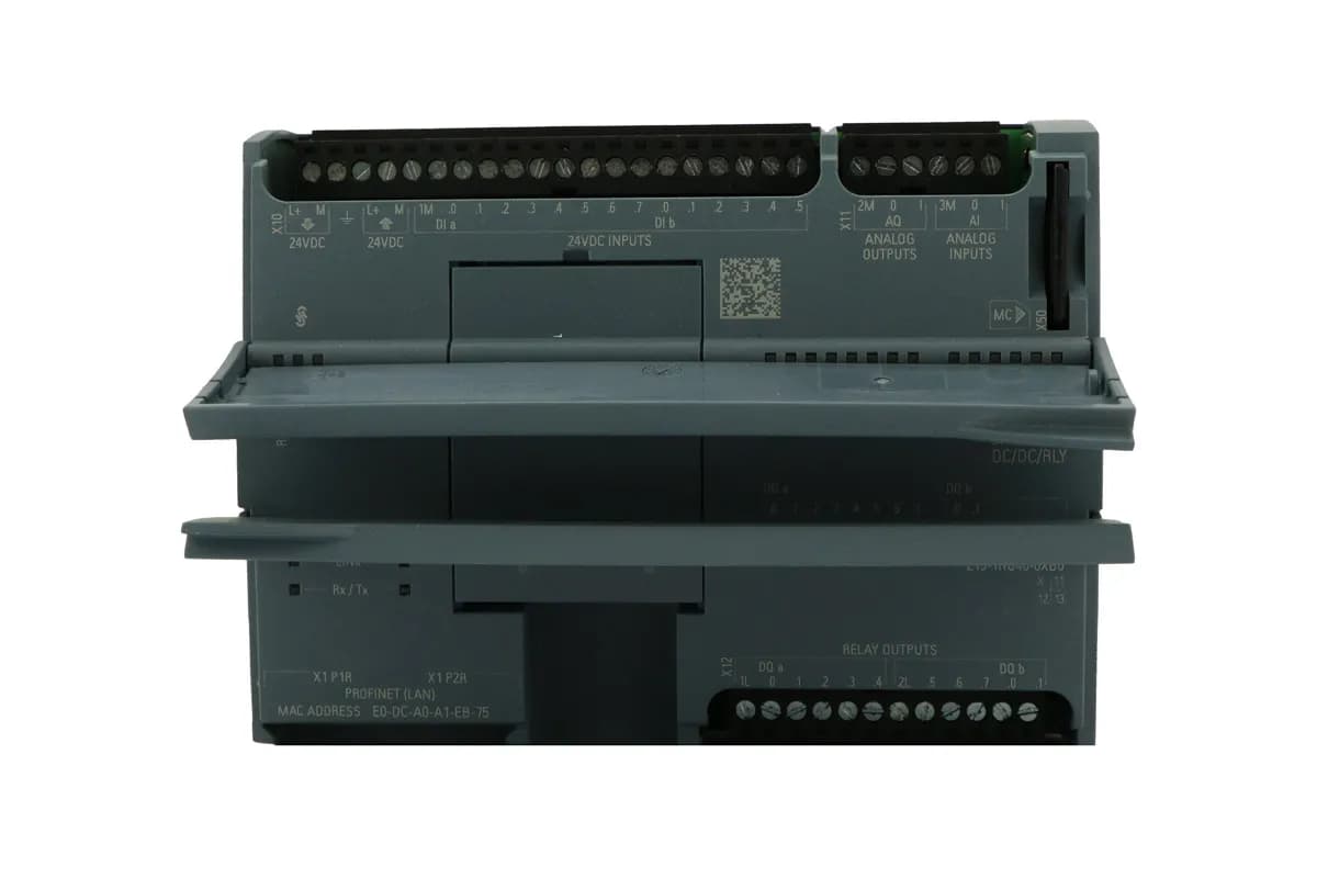 PLC زیمنس 1215C DC/DC/Relay HGکد فنی 6ES7215-1HG40-0XB0 — تصویر ۲