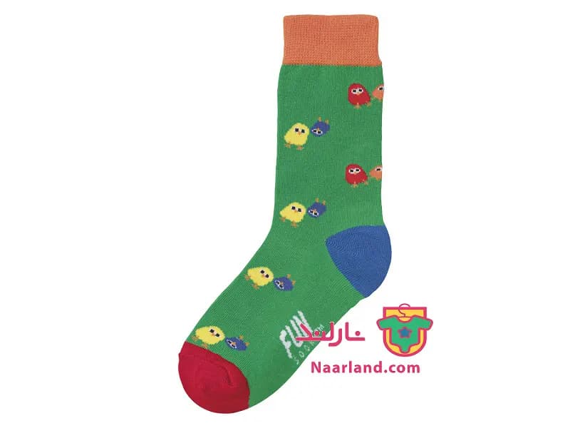 پک ۳ عددی جوراب FUN SOCKS آلمان جعبه تخم مرغی — تصویر ۴