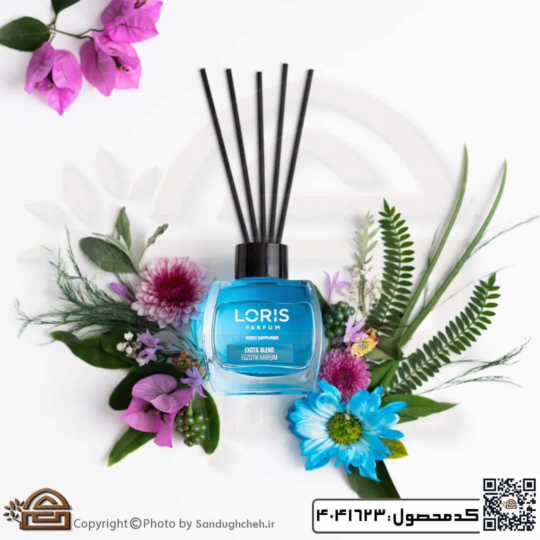 خوشبو کننده هوا لوریس رایحه exotic blend (اگزوتیک بلند) حجم 120میل کد 4041623 — تصویر ۲