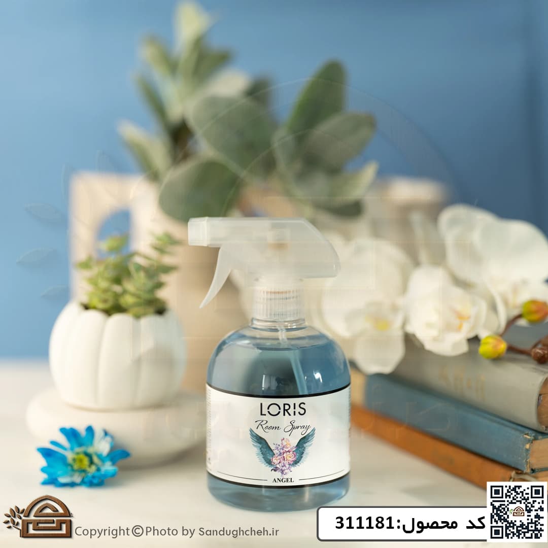 اسپری خوشبو کننده هوا لوریس رایحه Angel(فرشته) حجم 500میل کد 311181 — تصویر ۲