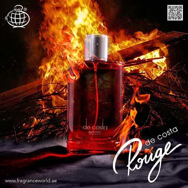 عطر ادکلن مردانه دانهیل دیزایر قرمز فراگرنس ورد د کاستا روژ (Fragrance World Dunhill Desire Red) حجم 100 میل — تصویر ۲