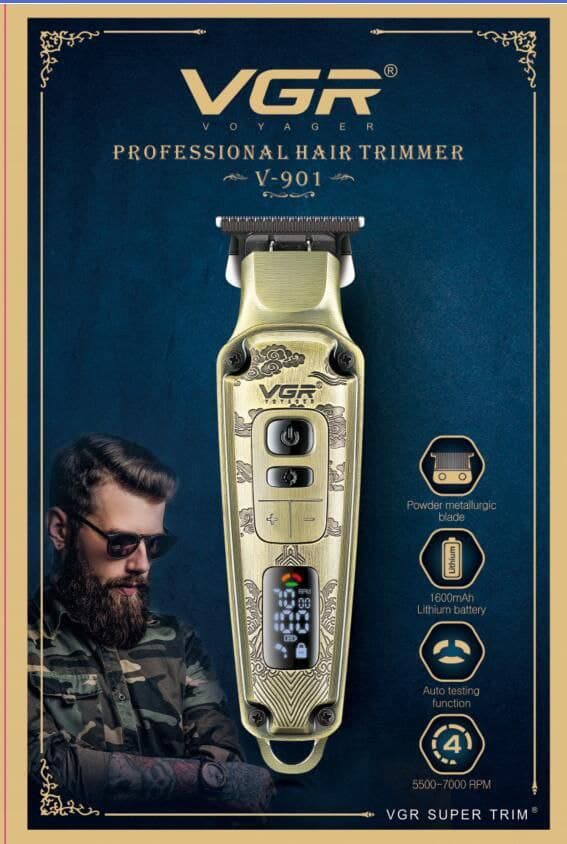 ماشین اصلاح خط زن و صفر زن وی جی آر مدل VGR V-901 — تصویر ۸