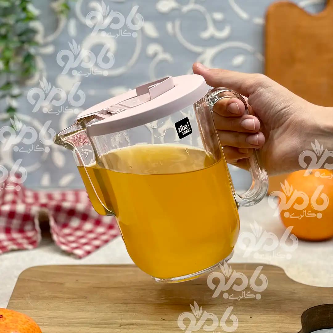 پارچ شیشه ای درب دار آبشار — تصویر ۳