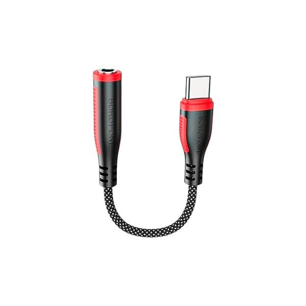 تبدیل مادگی AUX به Type-C بروفون مدل BV17 طول 12cm