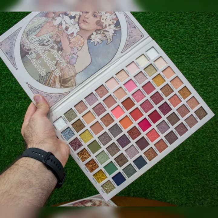پالت سایه چشم آی گود کو IGOODCO مدل بیوتی اور دی beauty ever day بزرگ 70 رنگ — تصویر ۵