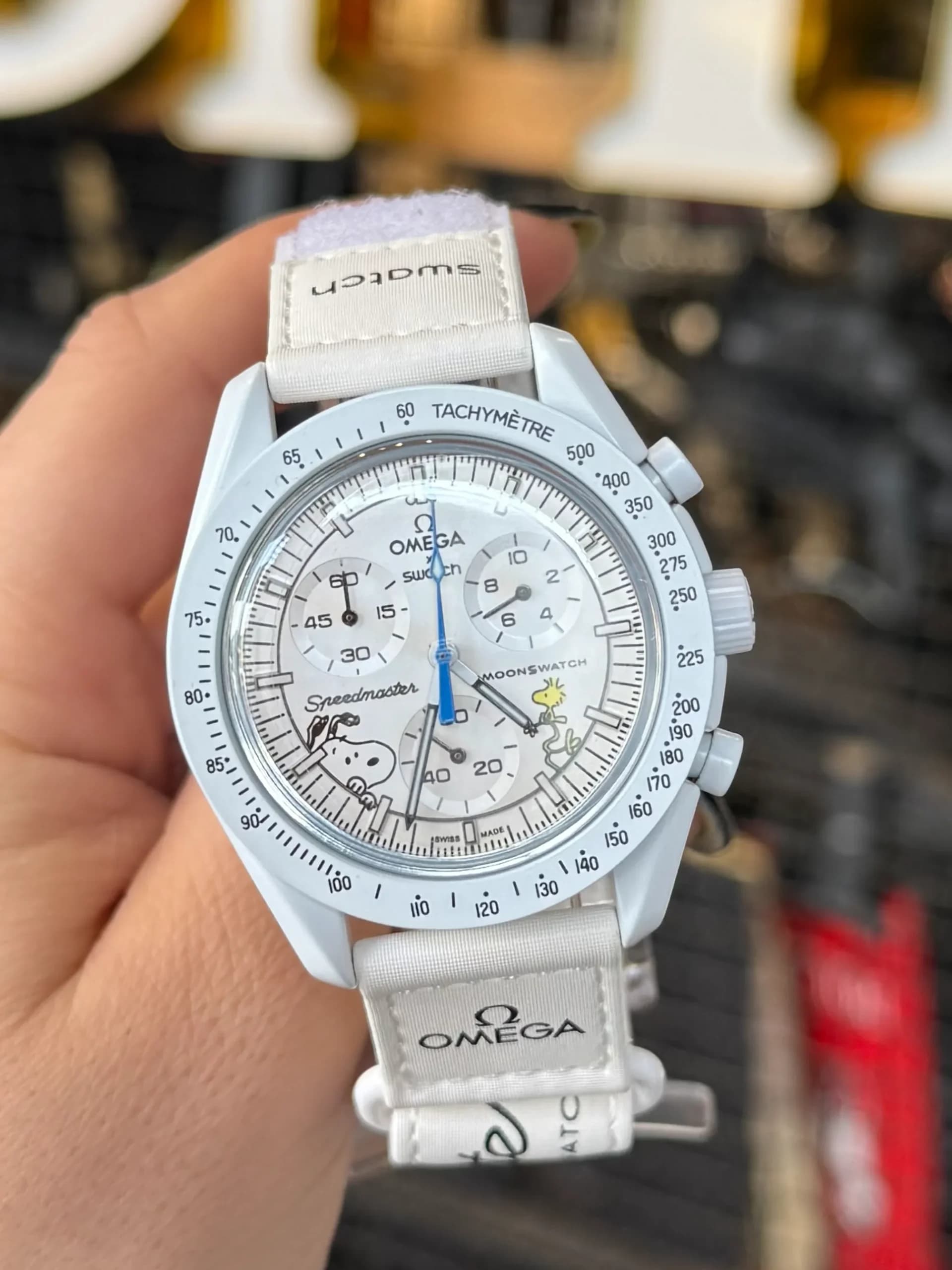 ساعت امگا سواچ مدل مأموریت به ماه OmegaSwatch Moonphase — تصویر ۲